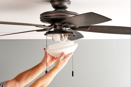 How to Change Light Bulb in Ceiling Fan