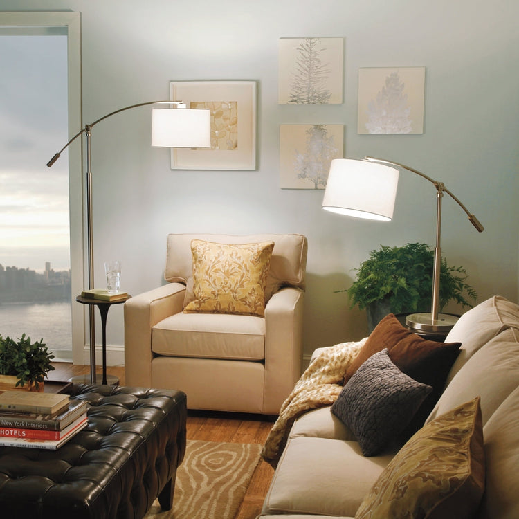 Where to Put Floor Lamp in Living Room?