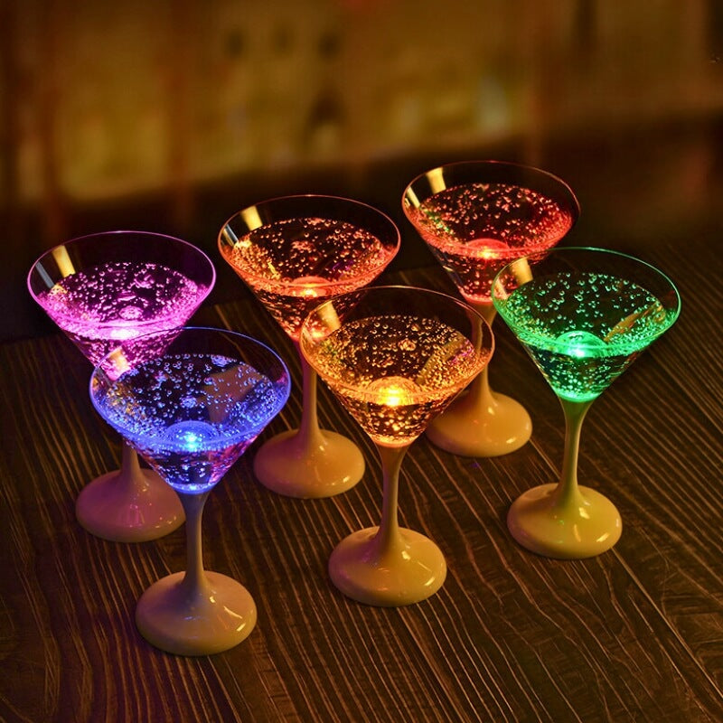LED Luminous Wine Glass(6 PCS)