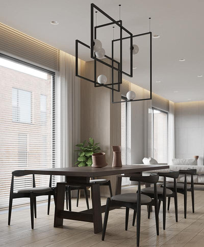 WOW Mondrian Glass Ceiling Light
