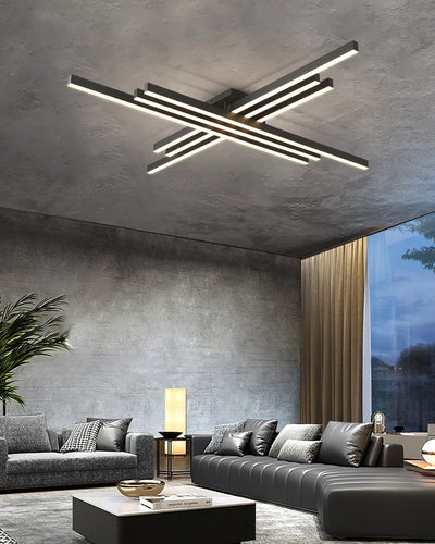 WOW Grid Integrated Led Flush Mount Ceiling Light-WOW1004