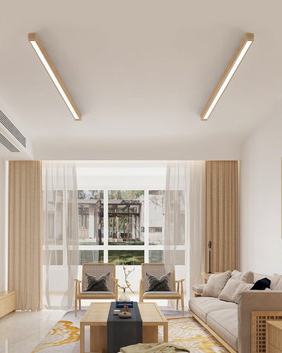 WOW Long Linear Wood Ceiling Light-WOW1012