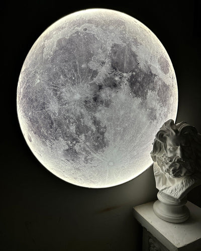 WOW Moon/Earth Round Wall Sconce-WOW6102