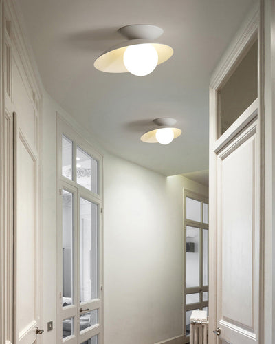 WOW Frosted Glass Globe Asymmetrical Ceiling Light-WOW1021