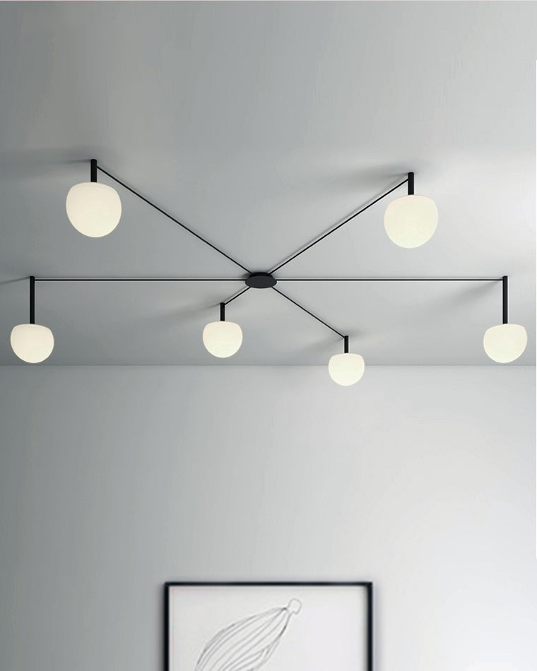 WOW Custom Frosted Glass Globe Ceiling Light-WOW1029