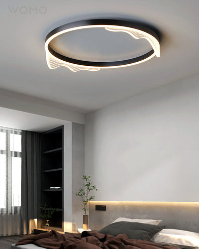 WOW Wavy Round Integrated Led Ceiling Light-WOW1035