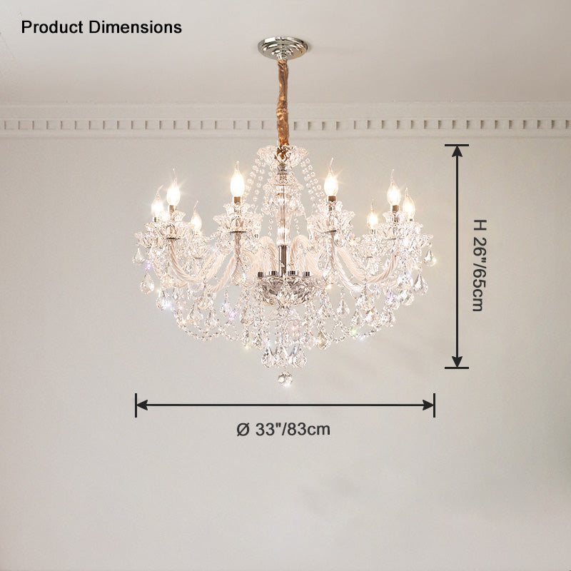WOW Victorian Crystal Prism Chandelier-wow2340