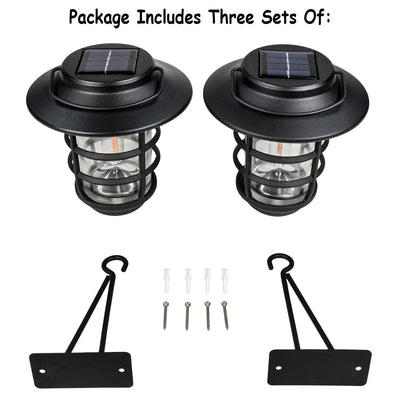 home zone security solar outdoor decorative glass wall lantern light no wiring