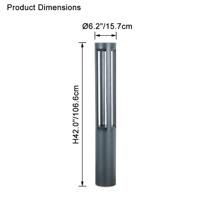WOW Round Bollard Light-wow9123