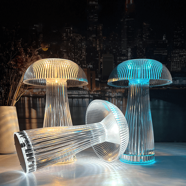 Crystal Jellyfish Table Lamp