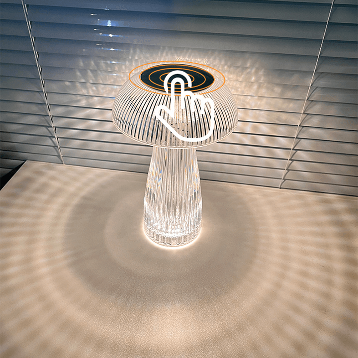 Crystal Jellyfish Table Lamp