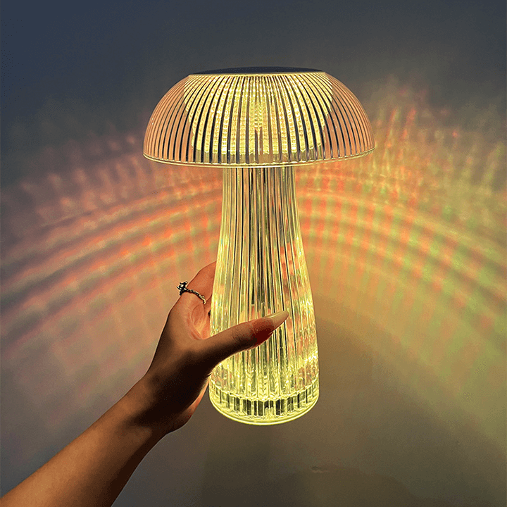 Crystal Jellyfish Table Lamp
