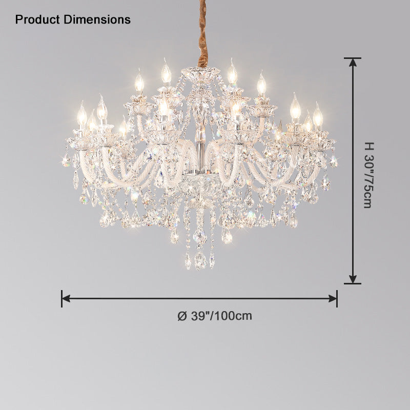WOW Victorian Crystal Prism Chandelier-wow2340