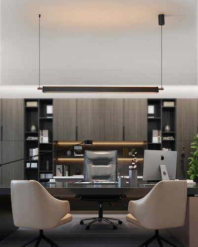 WOW Black Linear Pendant Light-wow2182