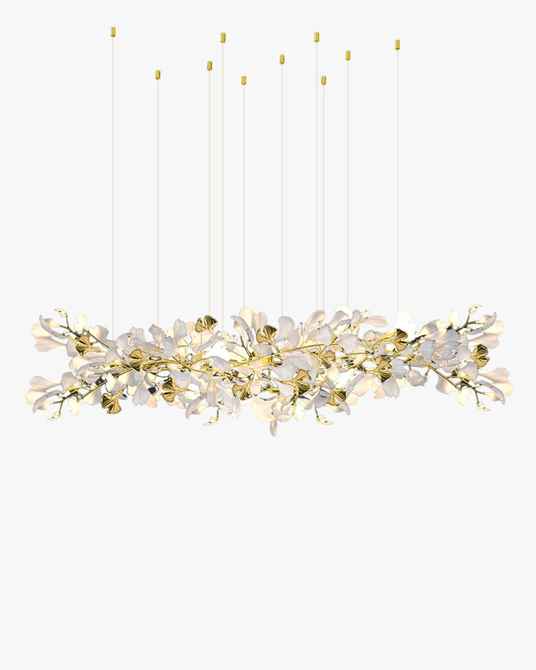 WOW Gingko Long Linear Chandelier-wow2426