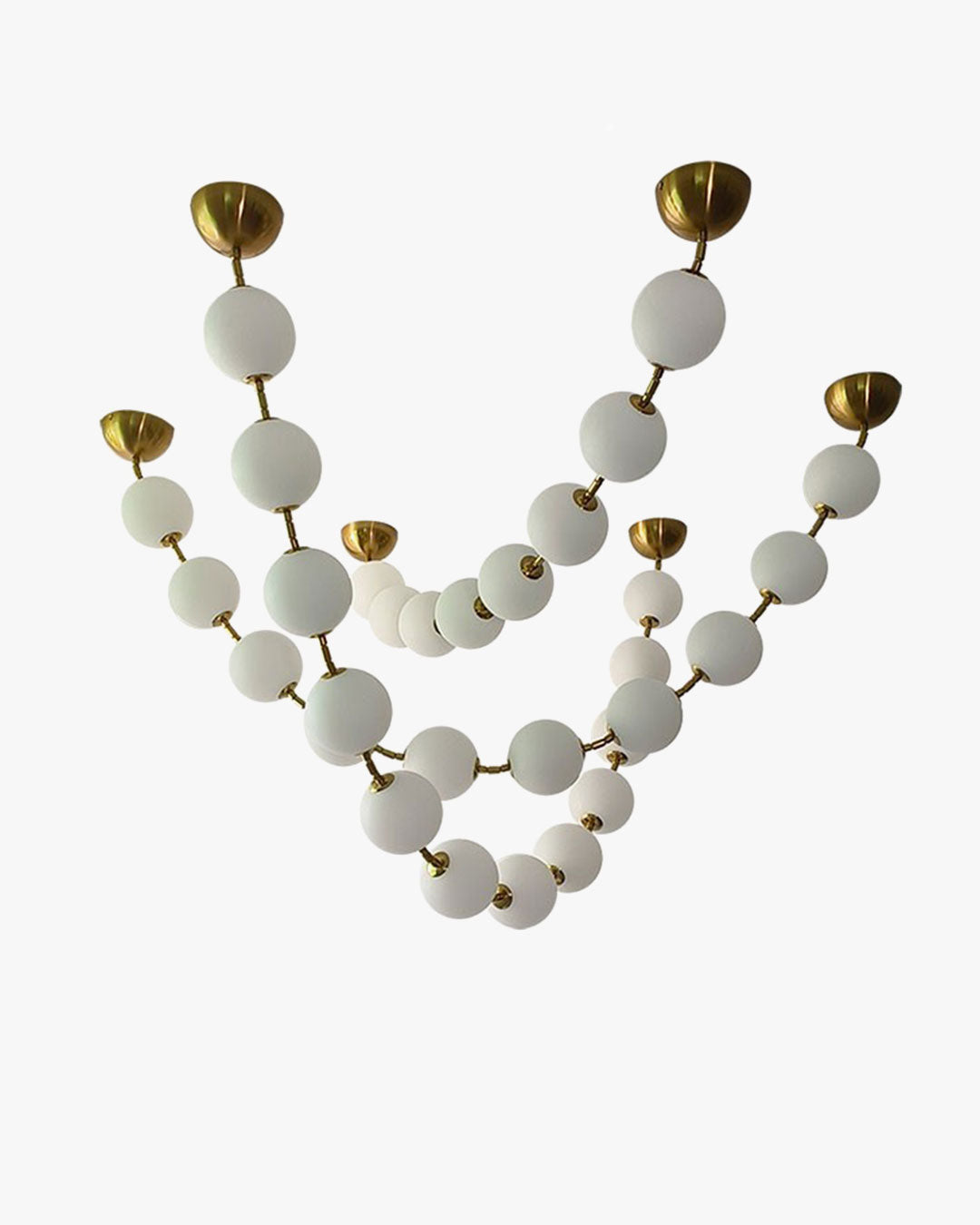 WOW Pearl Acrylic Ball Chandelier-wow2705