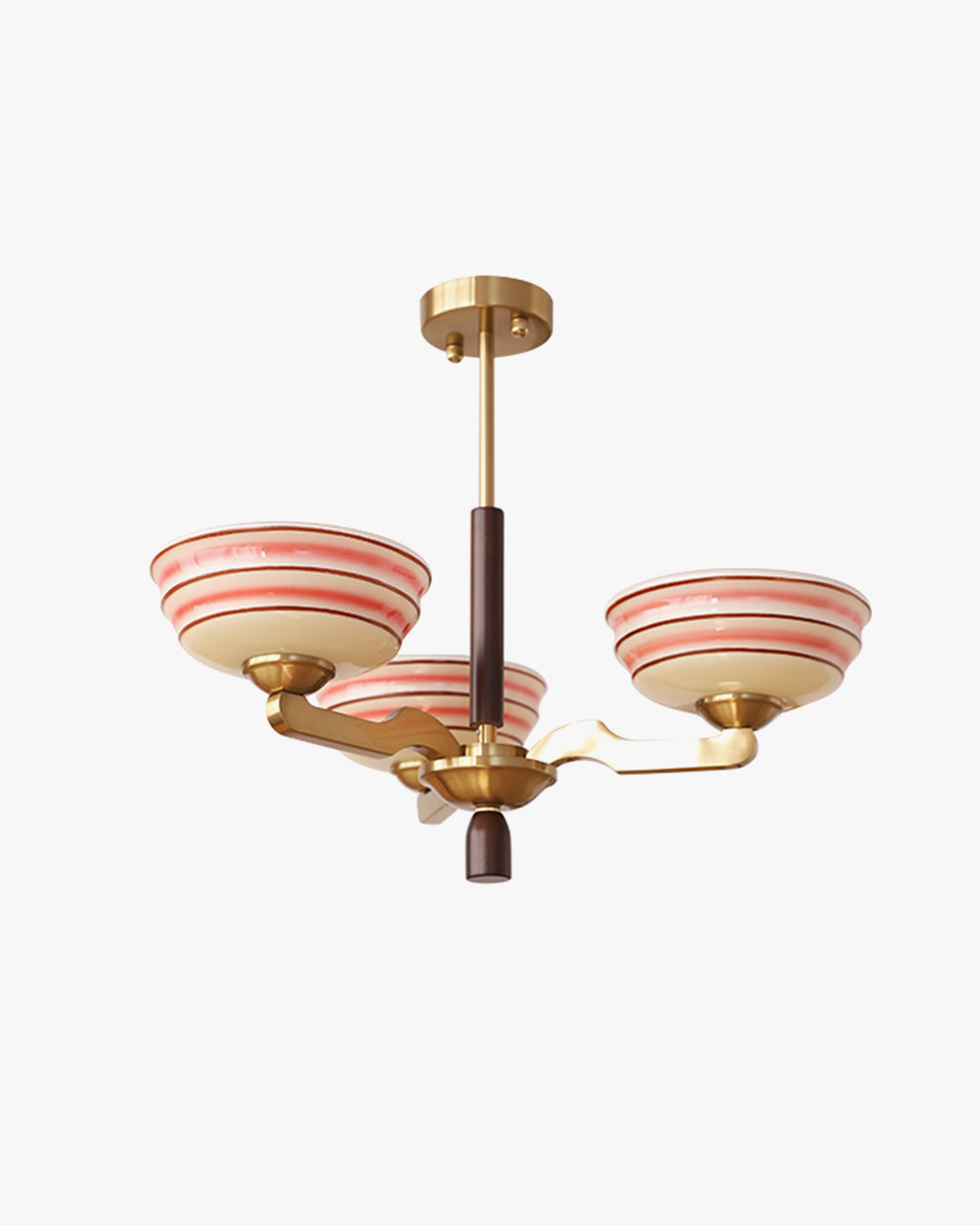 WOW Colored Glass Bowl Up Light Chandelier-wow2605