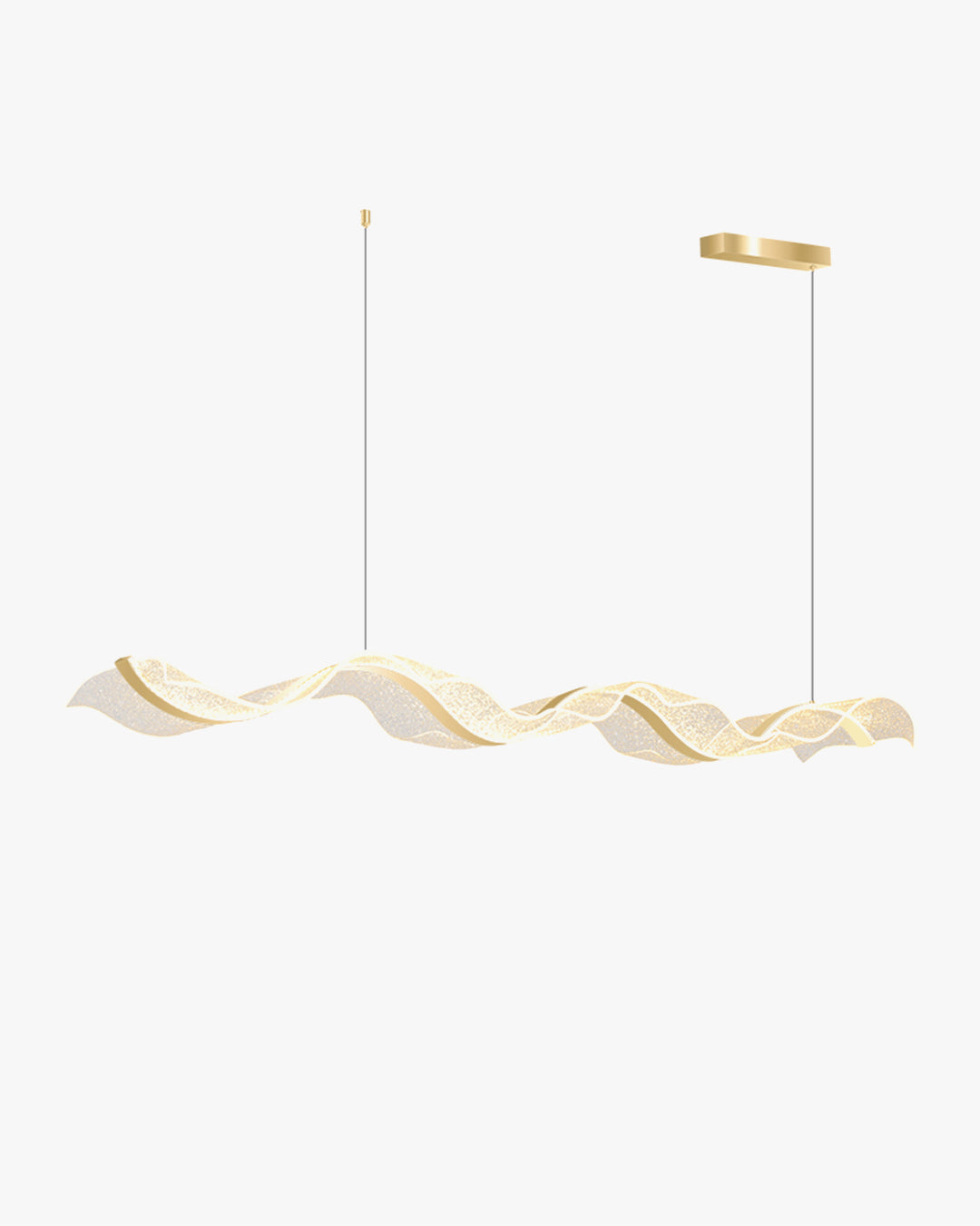 WOW Wave Ribbon Acrylic Chandelier-wow2596