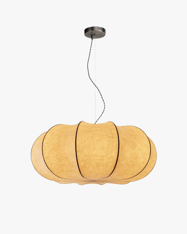 WOW Pumpkin Silk Pendant Light-wow2968