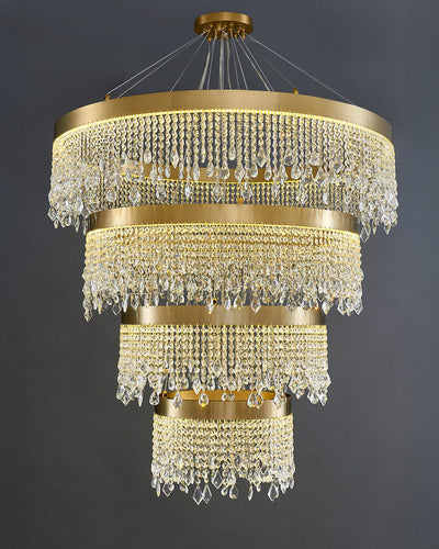 WOW Cascading Crystal Chandelier-wow2350
