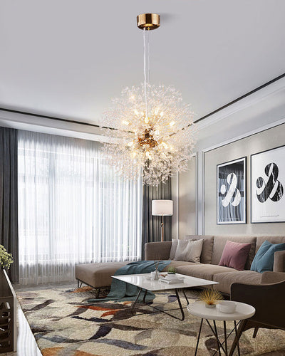 WOW Dandelion Globe Crystal Chandelier-wow2004