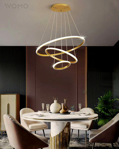 WOW Tiered Led Ring Chandelier-wow2006