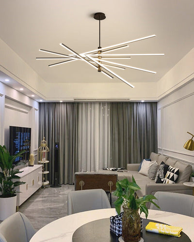 WOW Adjustable Linear Led Chandelier-wow2026