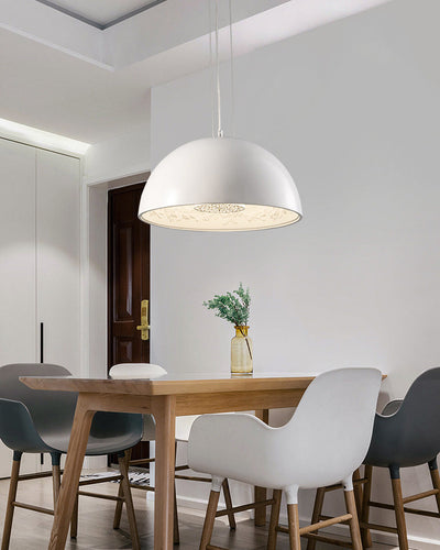 WOW Embossed Dome Pendant Light-wow2047