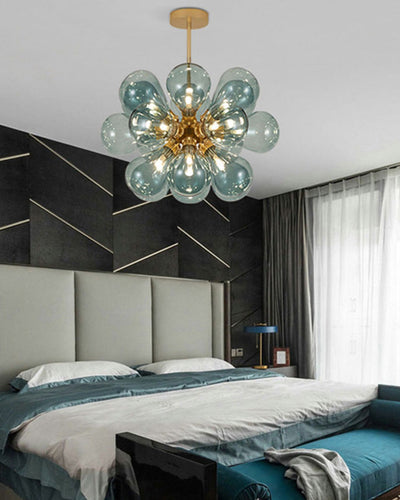 WOW 18 Bubbles Glass Chandelier-wow2051