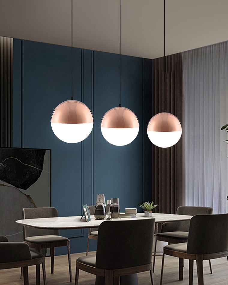 WOW Prismatic/Milk Glass Globe Pendant Light-wow2065