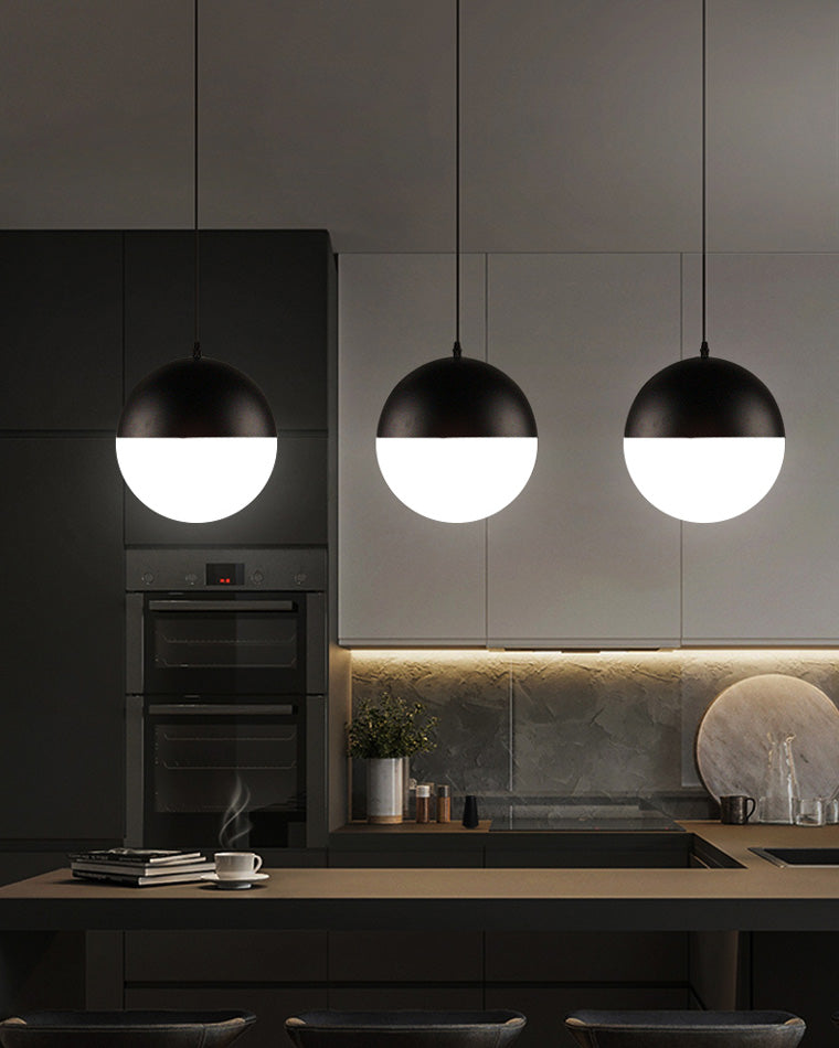 WOW Prismatic/Milk Glass Globe Pendant Light-wow2065