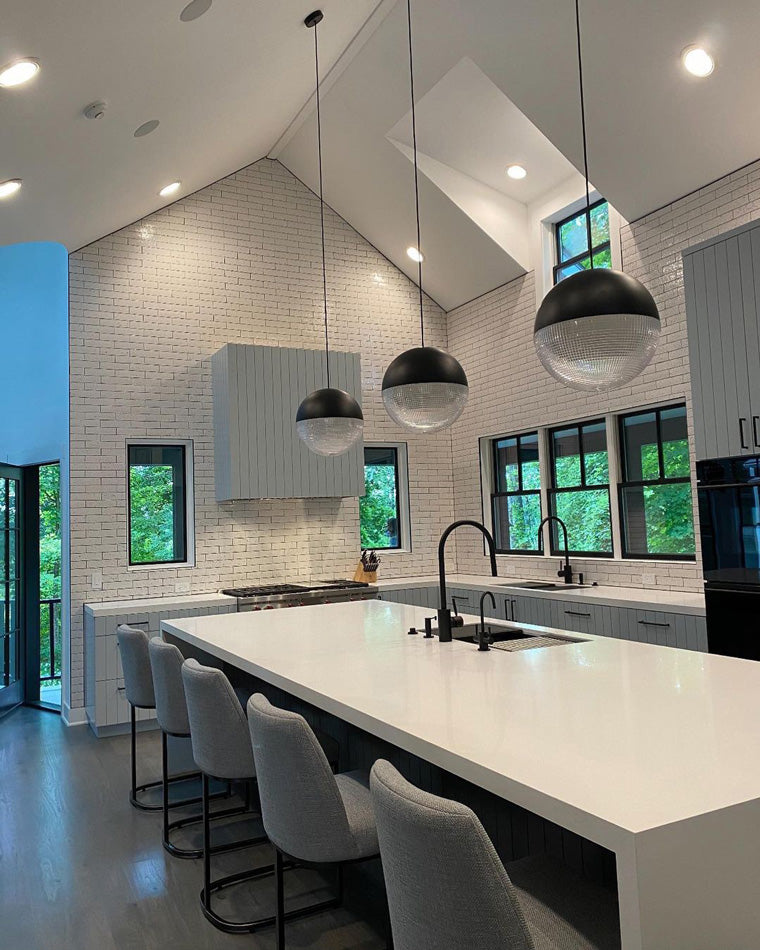 WOW Prismatic/Milk Glass Globe Pendant Light-wow2065