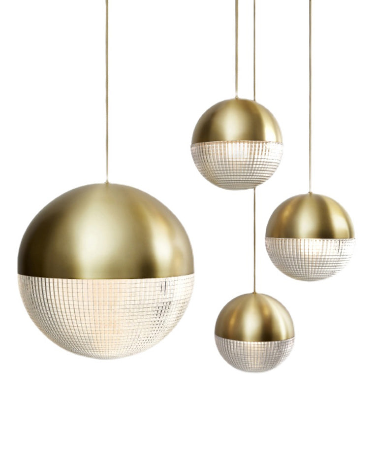 WOW Prismatic/Milk Glass Globe Pendant Light-wow2065