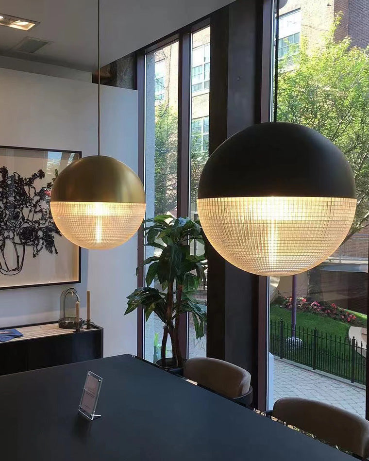 WOW Prismatic/Milk Glass Globe Pendant Light-wow2065