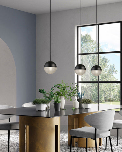 WOW Prismatic/Milk Glass Globe Pendant Light-wow2065