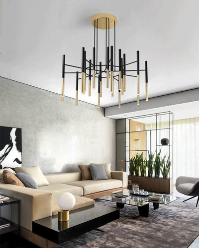 WOW Tube Metal Chandelier-WOW2083
