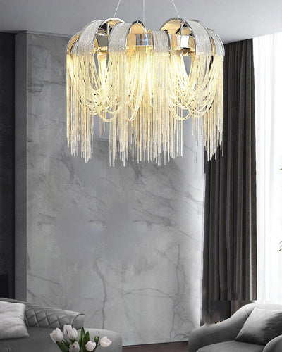 WOW Tassel Round Chandelier-WOW2087