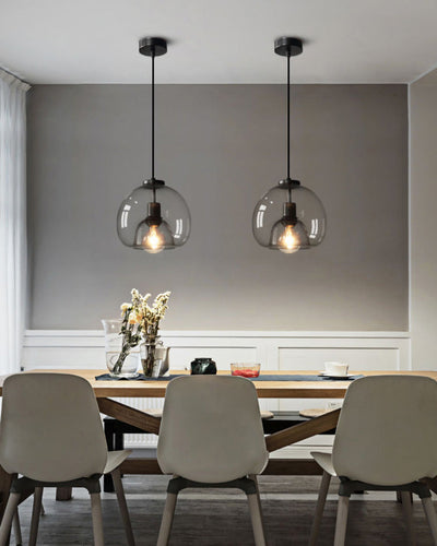 WOW Smoked/Amber Blown Glass Pendant Light-wow2108