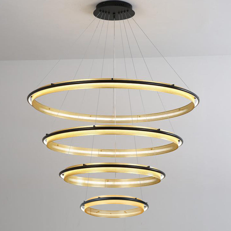 WOW Tiered Circular Led Chandelier-wow2119b