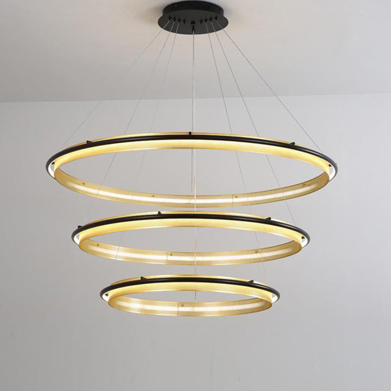 WOW Tiered Circular Led Chandelier-wow2119b