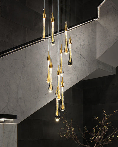 WOW Raindrop Crystal chandelier-WOW2124