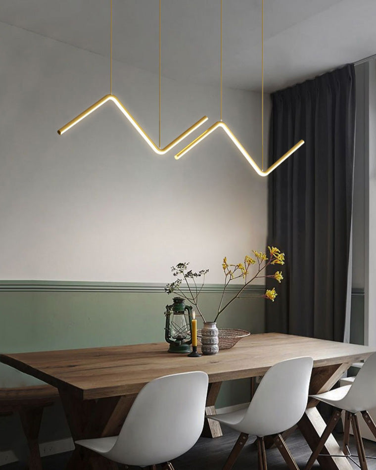 WOW ZigZag LED Kitchen Pendant Light-wow2154