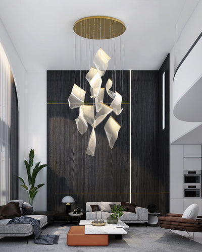 WOW Breeze Dimmable Acrylic Chandelier-wow2158