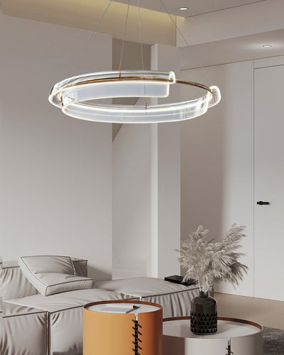 WOW Gold Circular Led Chandelier-WOW2166