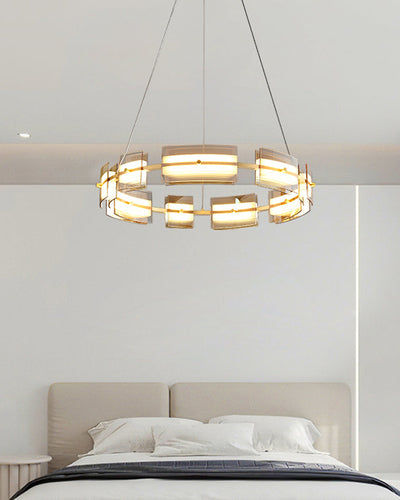 WOW Modern Tiered Glass Chandelier-wow2220