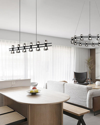 WOW Brass Linear Chandelier-wow2225