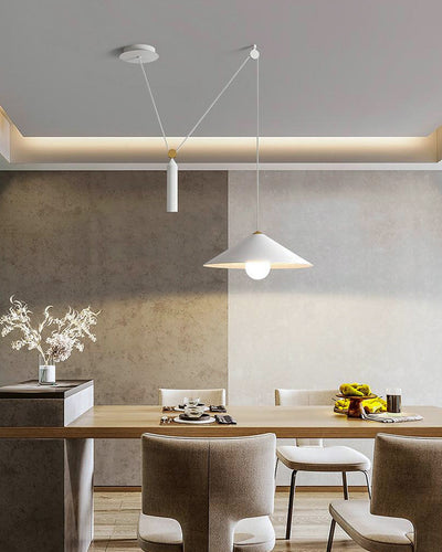 WOW Cone Counterweight Pulley Swag Pendant Lamp-wow2230