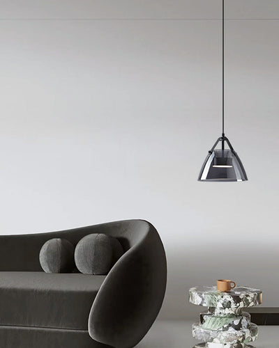 WOW 3 Light Smoked Glass Pendant Light-wow2238