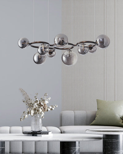 WOW Colored Glass Ball Chandelier-wow2253