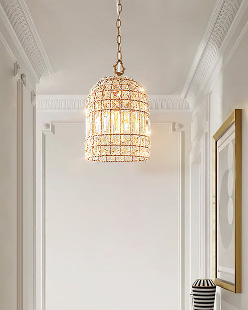 WOW Birdcage Crystal Pendant Light-wow2343